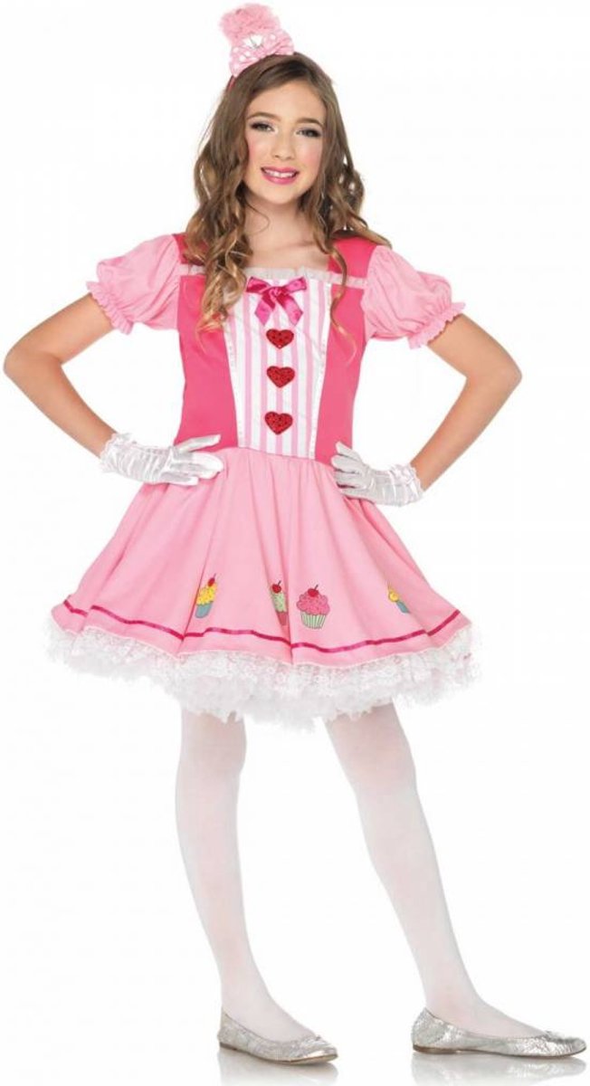 Lil Miss Cupcake Deluxe Kinderkostuum | Leg Avenue | maat L (10-12 jaar)